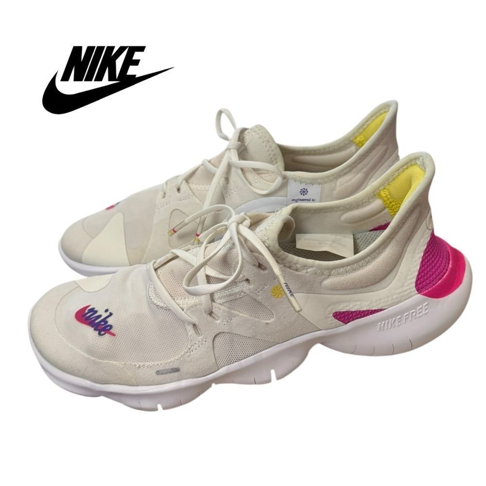 Nike Free RN 5.0 JDI Laser Fuchsia CI1289-100 Women's Running Shoes Sneakers 6.5